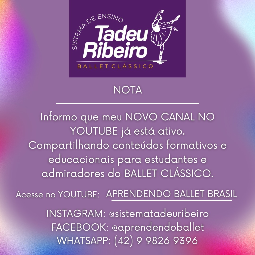 APRENDENDO BALLET BRASIL -